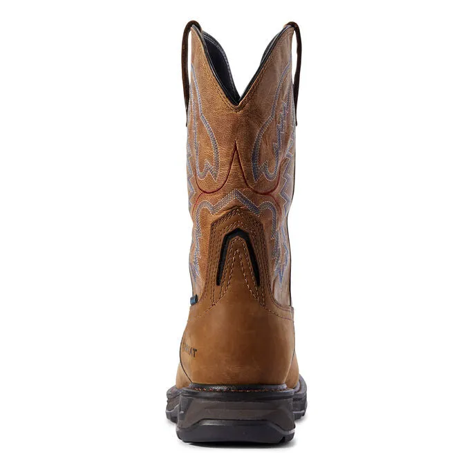 Ariat Men's 11" Workhog XT Waterproof Wide Square Toe Work Boot - Brown 10031474