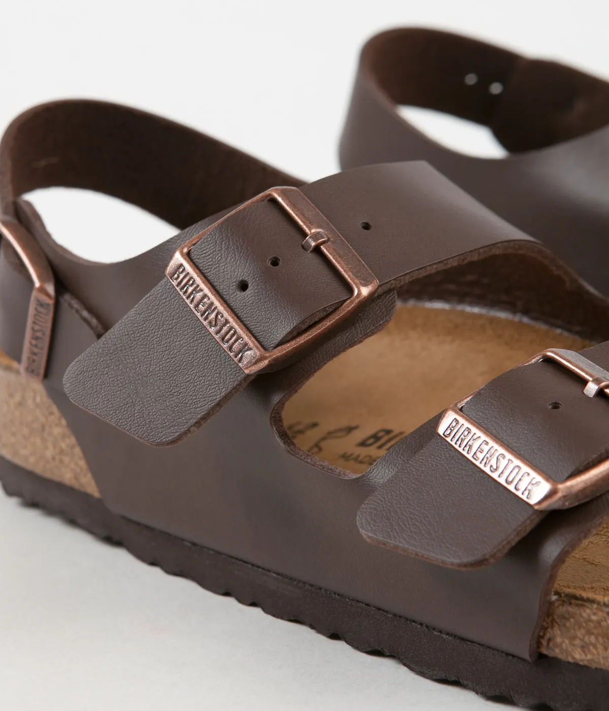 Birkenstock Milano Sandals - Dark Brown