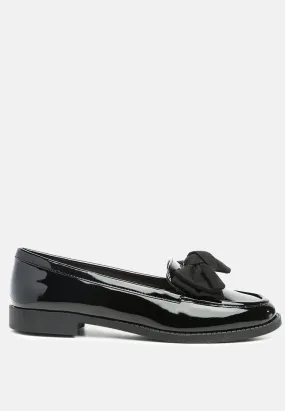 Bowberry Bow-Tie Patent Loafers