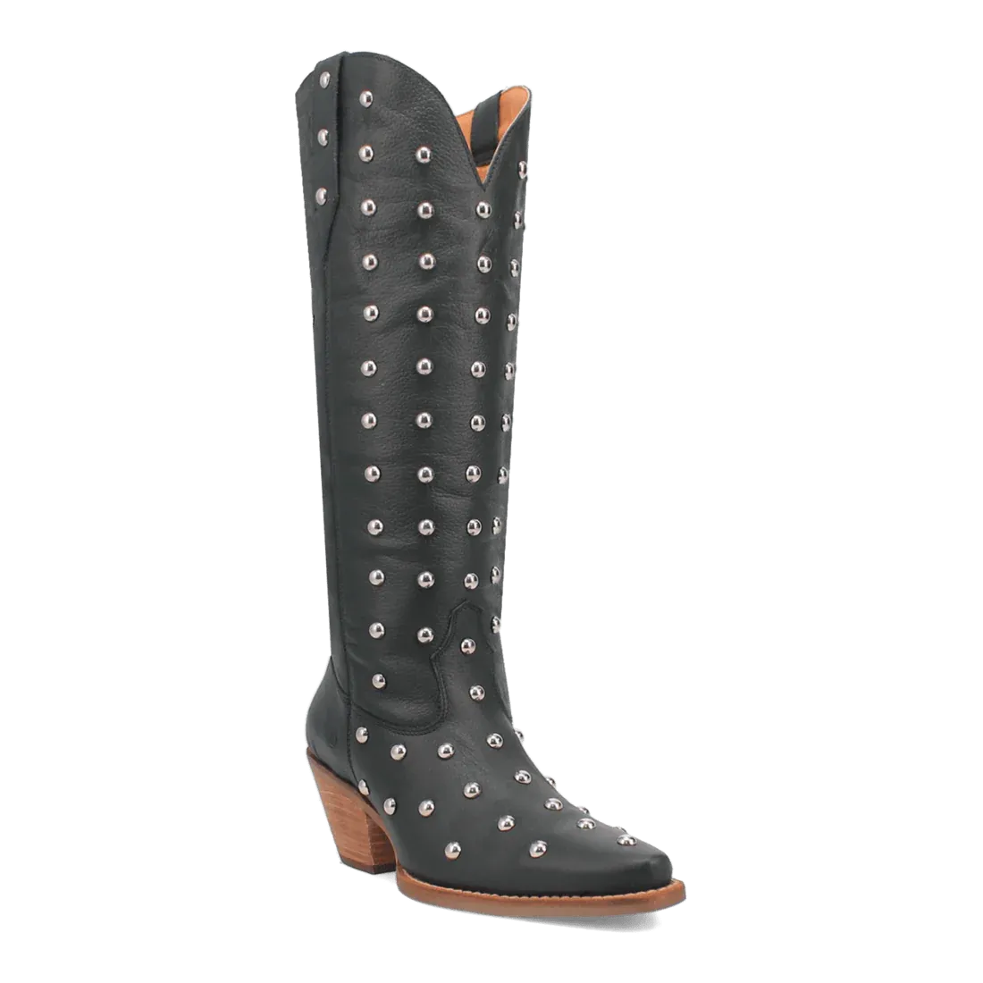 Broadway Bunny Black Leather Boot by Dingo