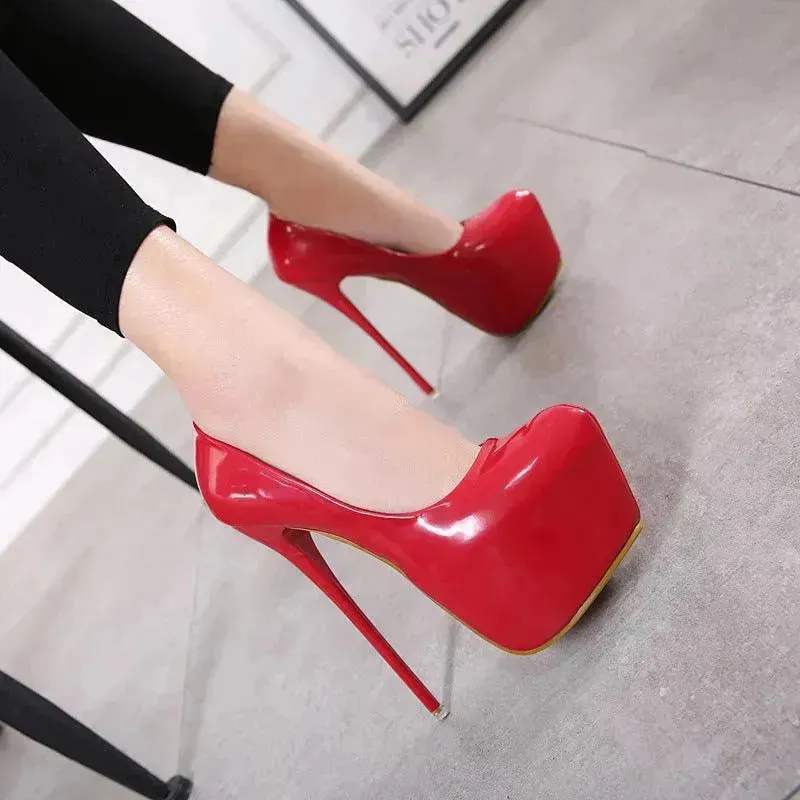 Charming Stiletto Women's Shoes With High Heels