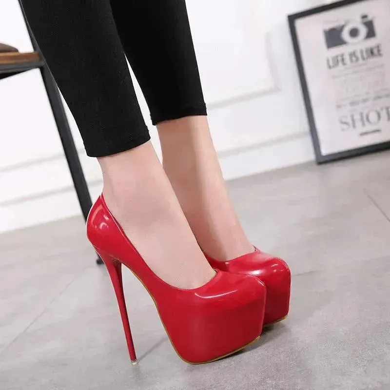 Charming Stiletto Women's Shoes With High Heels