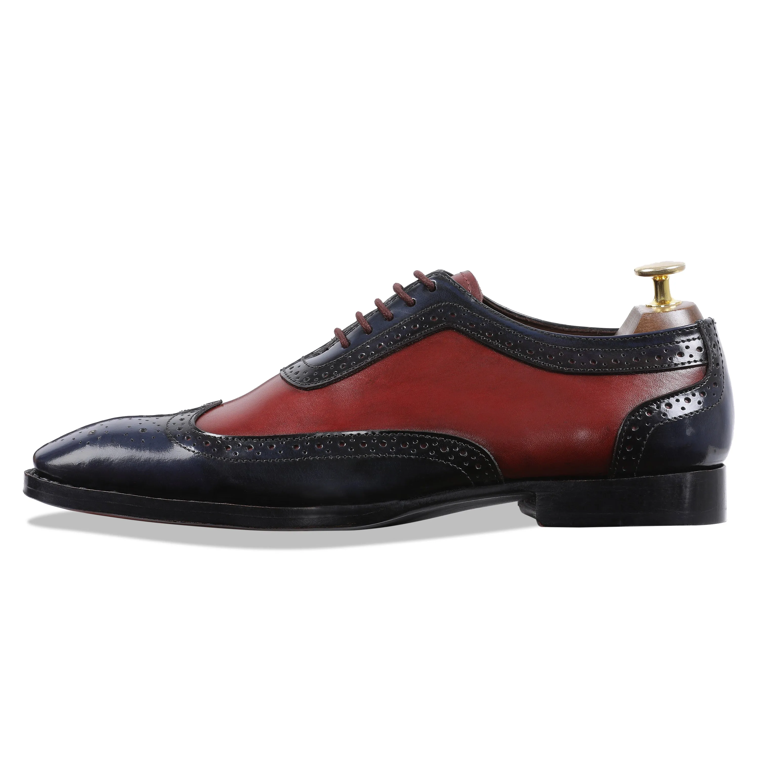 Cherokee Brogues Goodyear Cherry & Blue