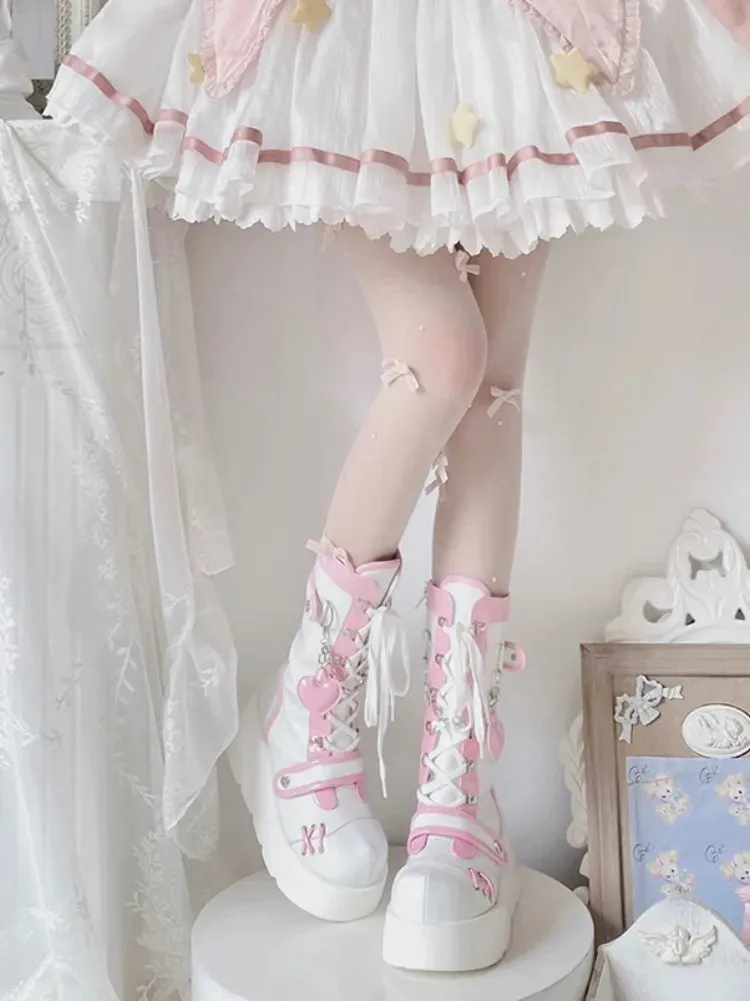 Cyber Punk Babydoll Booties