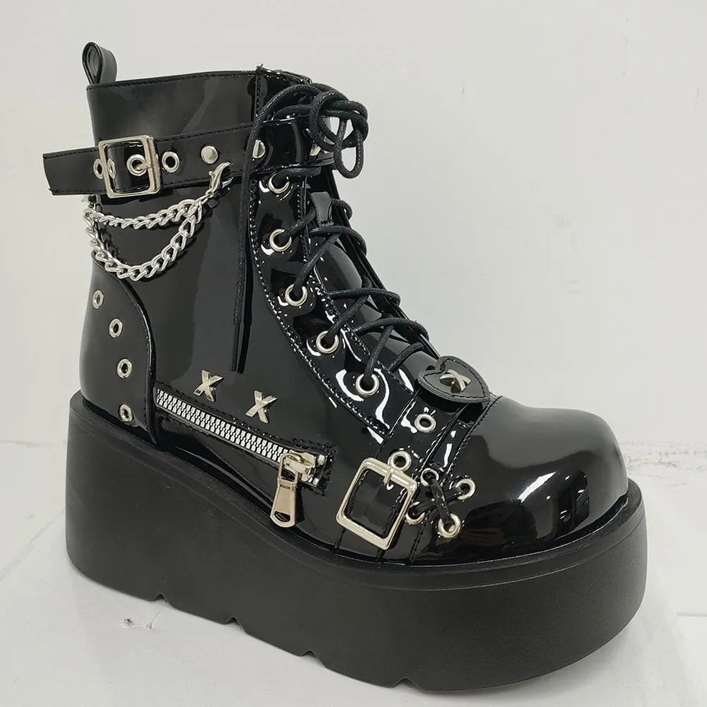 Cyber Punk Babydoll Booties