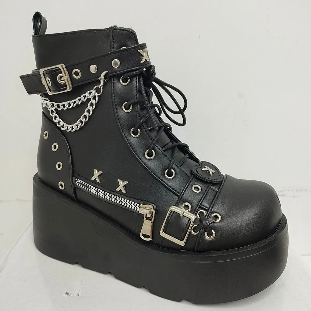 Cyber Punk Babydoll Booties