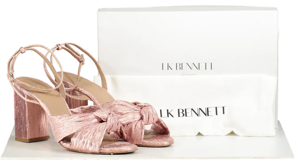 LK Bennett Pink Eliana High Heel Sandals 41 UK 8