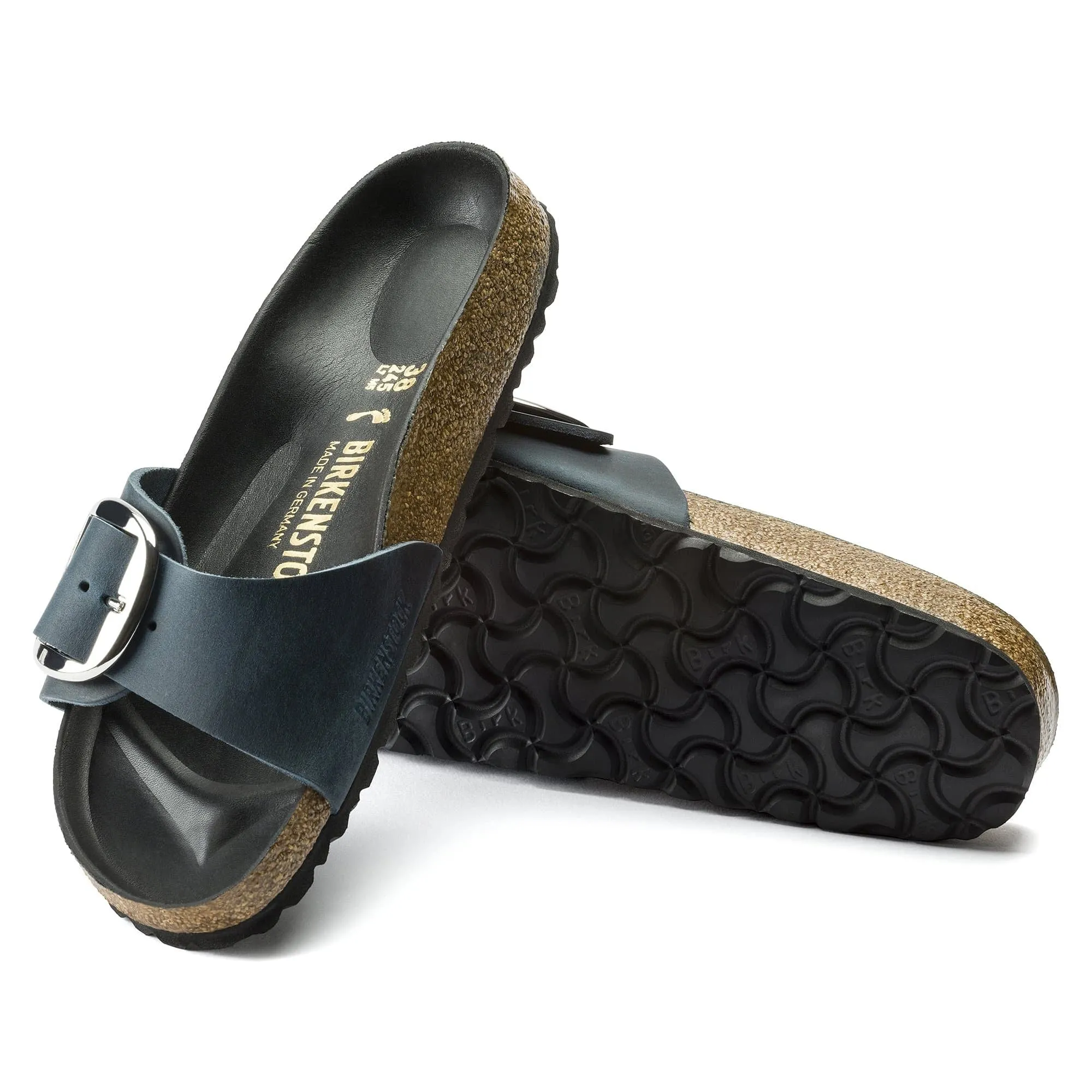 Madrid Big Buckle Oiled Leather