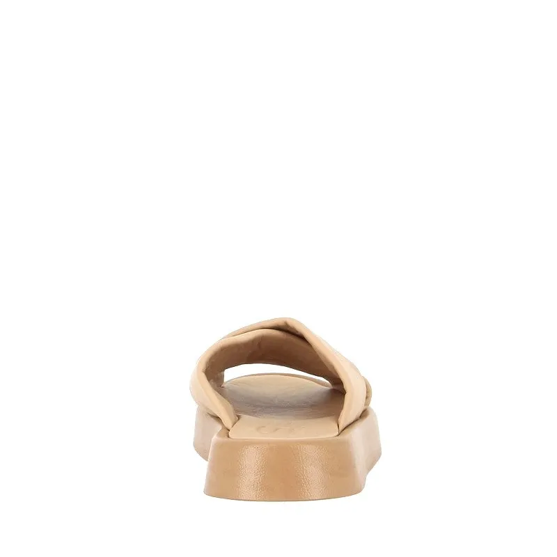 Sempre Di 9097 Nude Platform Slide