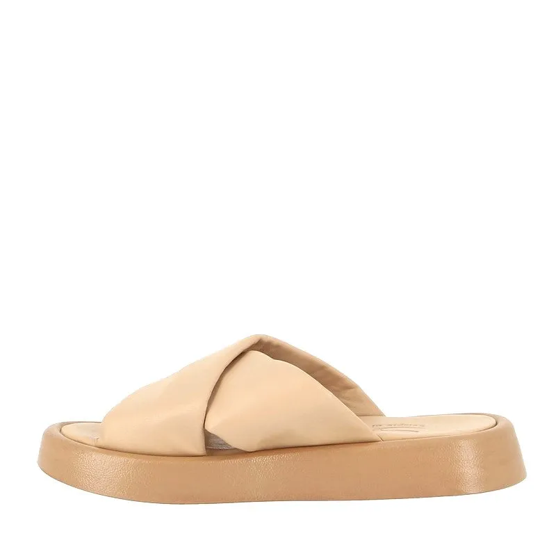 Sempre Di 9097 Nude Platform Slide