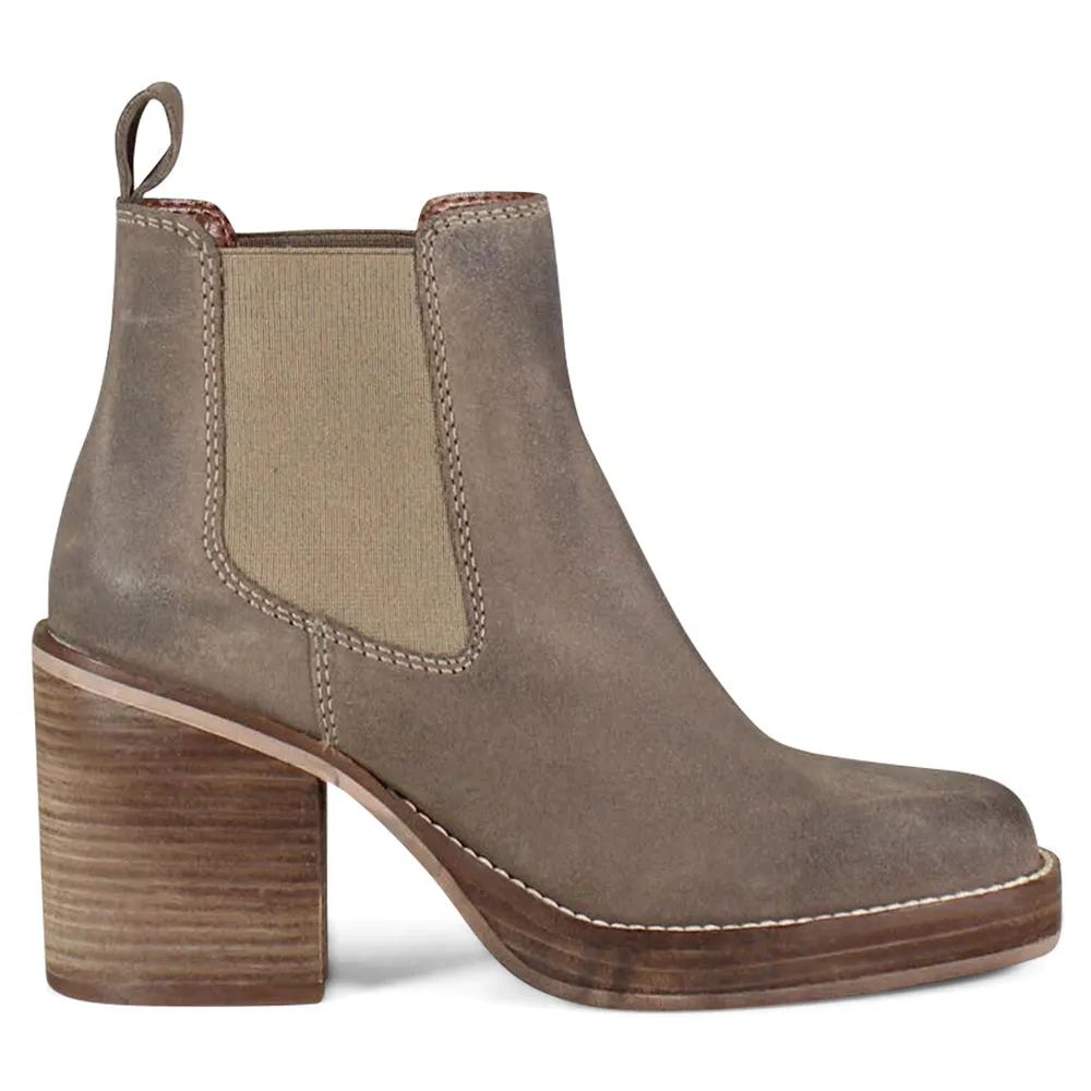 Ser Eeta Square Toe  Platform Booties