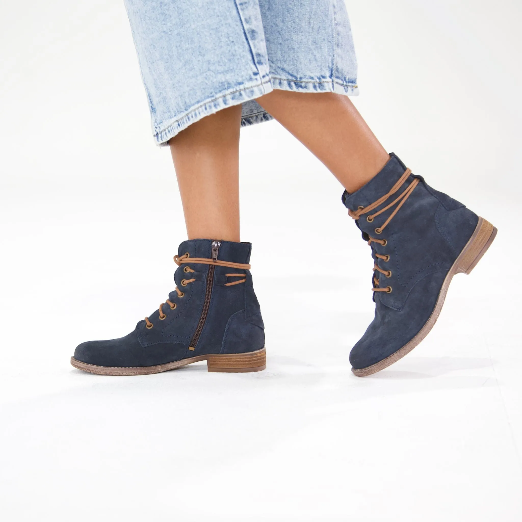 Sienna 70 Ocean Suede Ankle Boots