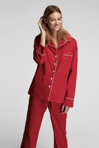 Sleeper Marx Red Pajama Set with Pants