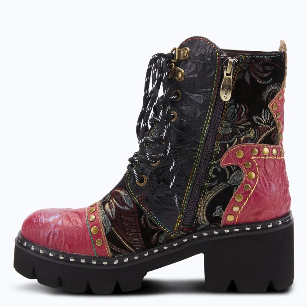 Spring Step Shoes L'Artiste Severe Women's Multi Color Leather Boots