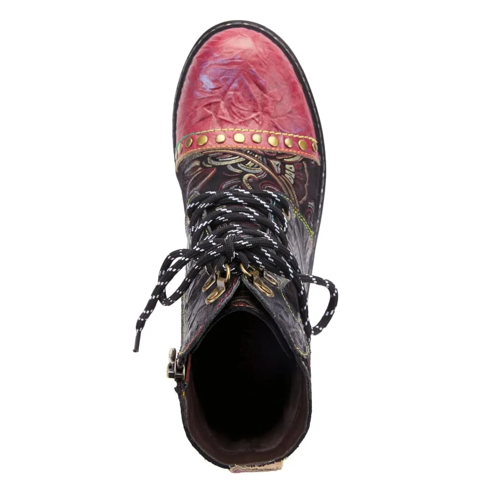 Spring Step Shoes L'Artiste Severe Women's Multi Color Leather Boots