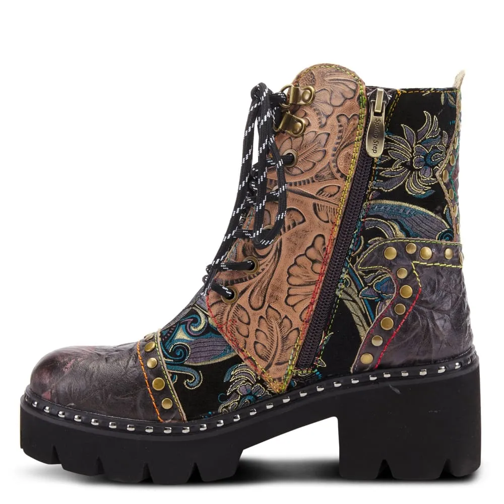 Spring Step Shoes L'Artiste Severe Women's Multi Color Leather Boots