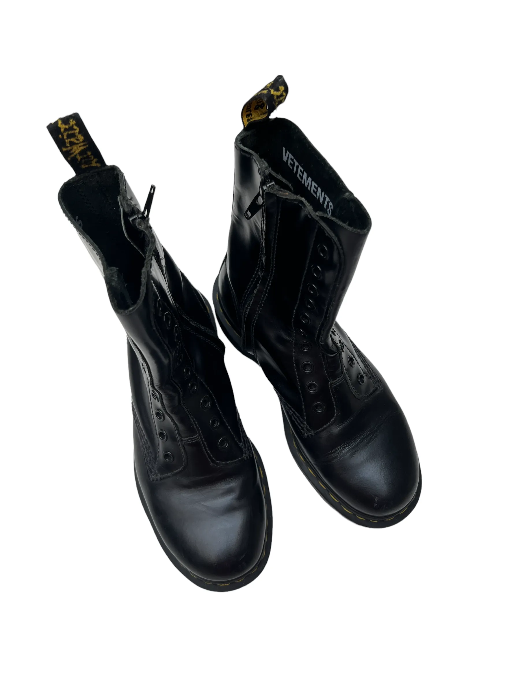 Vetements x Dr. Martens Black Boots - 8